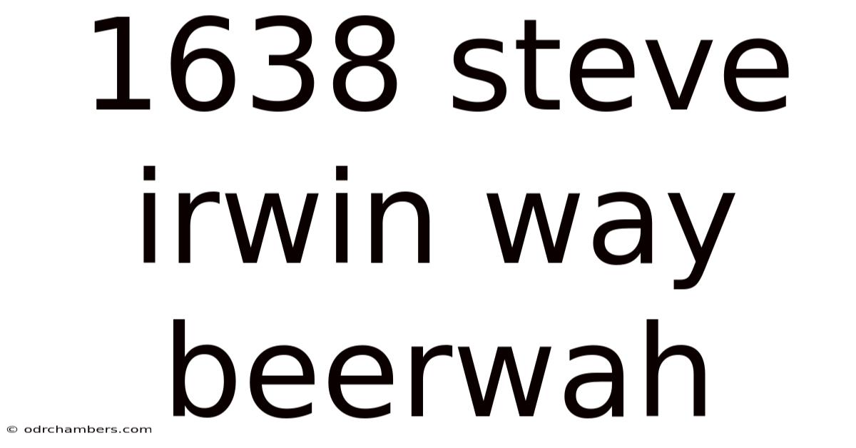 1638 Steve Irwin Way Beerwah