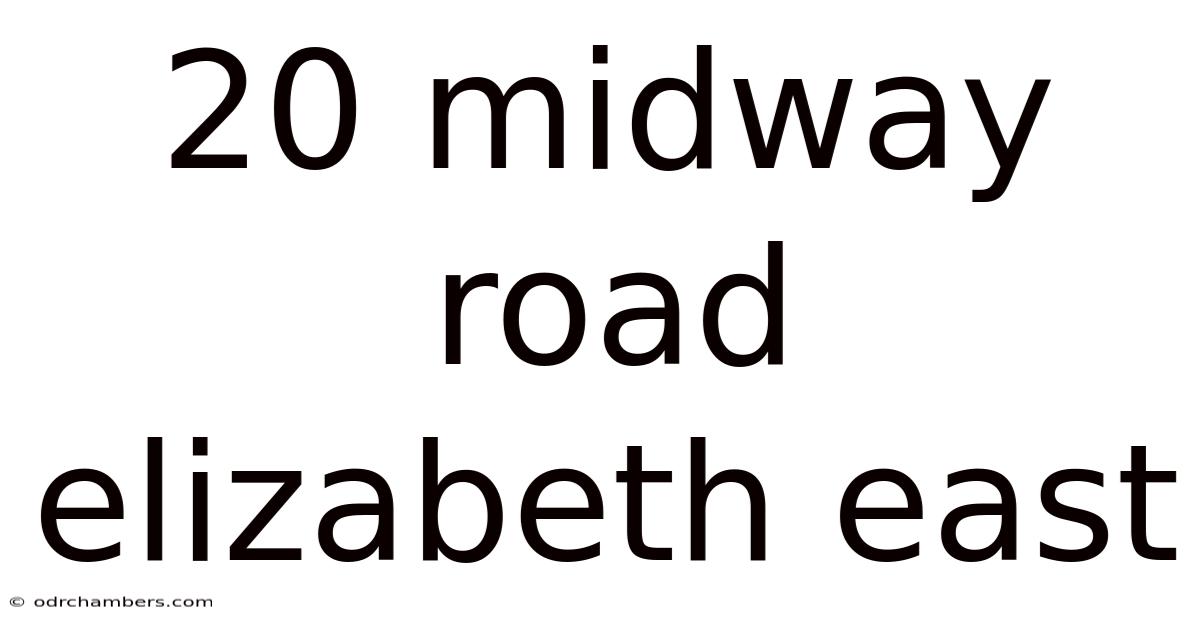 20 Midway Road Elizabeth East