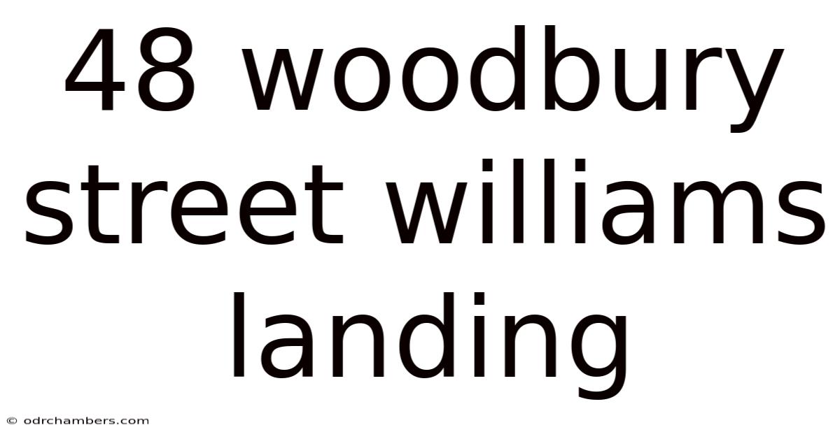 48 Woodbury Street Williams Landing