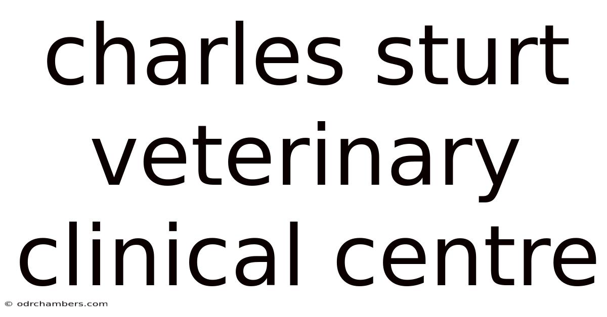 Charles Sturt Veterinary Clinical Centre