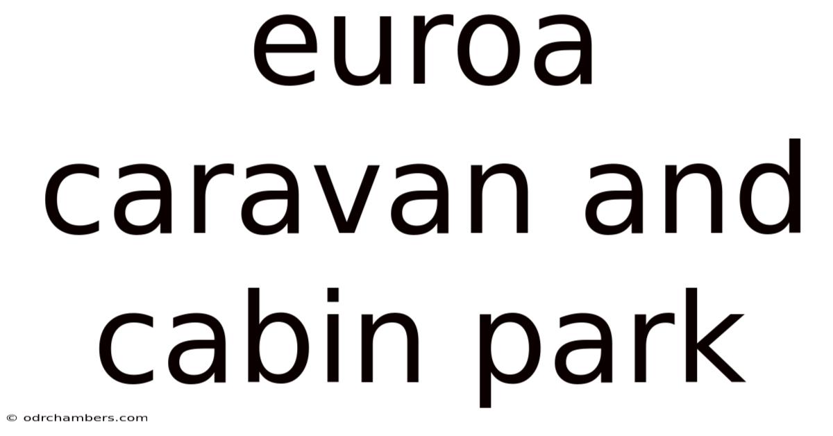 Euroa Caravan And Cabin Park
