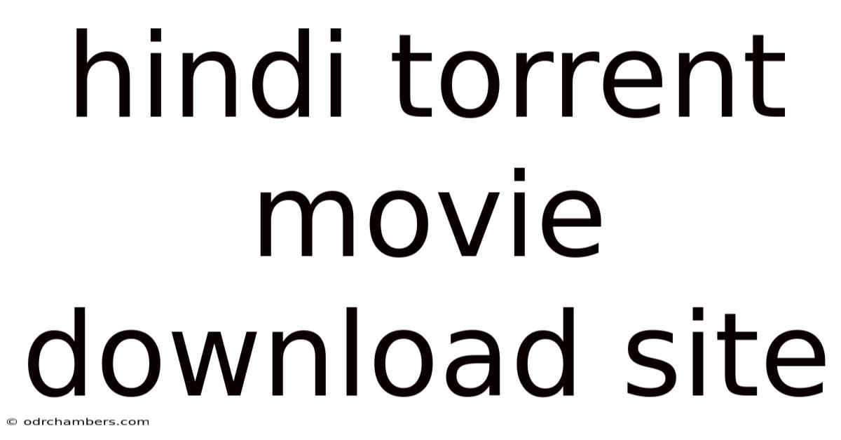 Hindi Torrent Movie Download Site