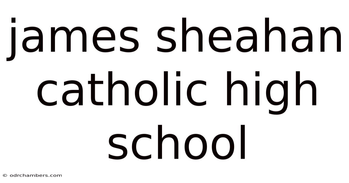 James Sheahan Catholic High School