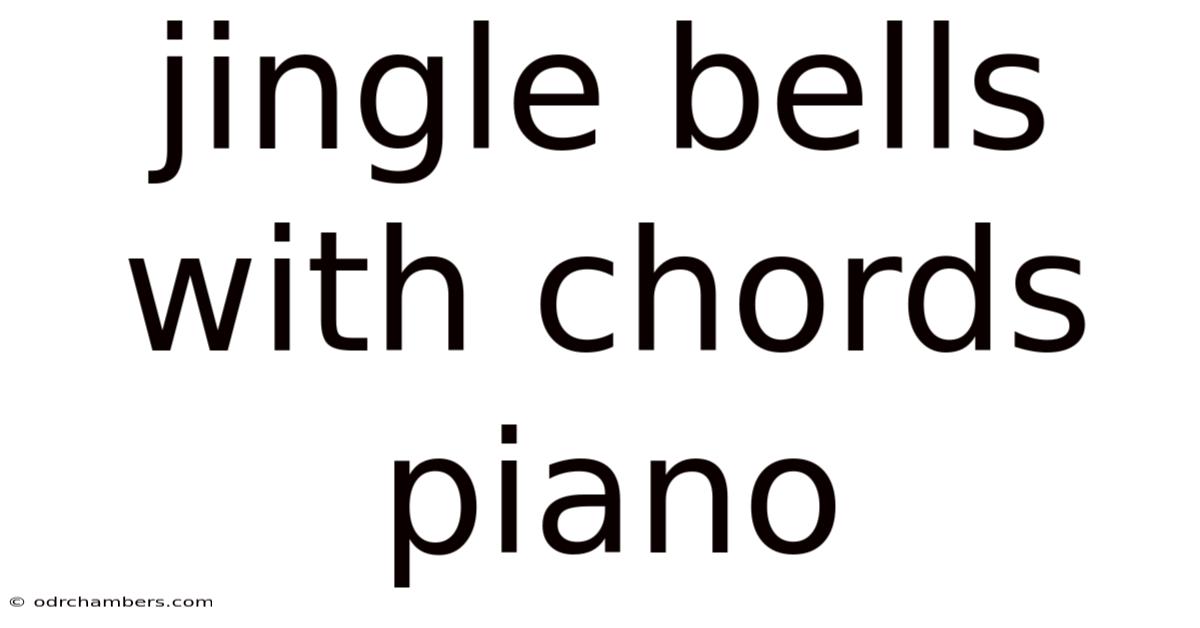 Jingle Bells With Chords Piano