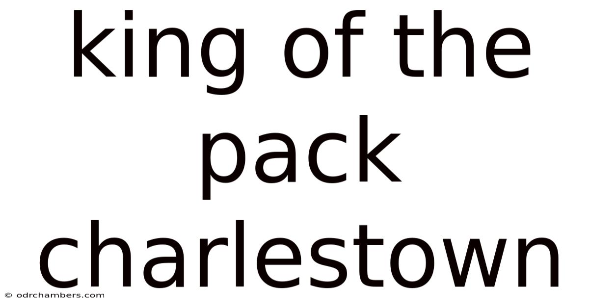 King Of The Pack Charlestown