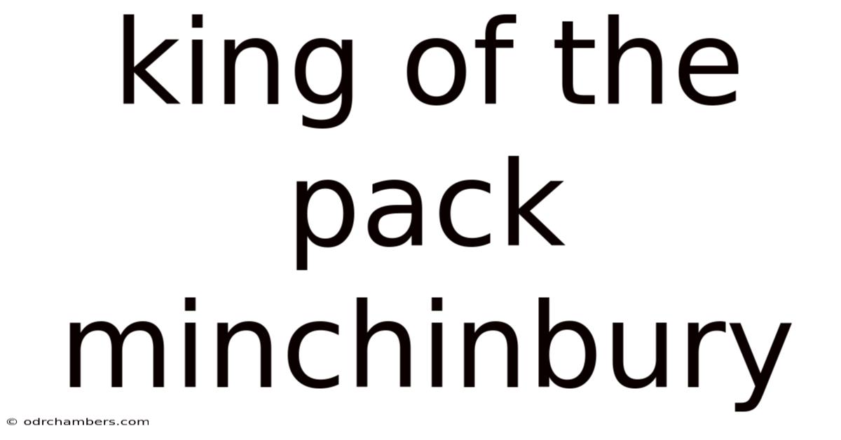 King Of The Pack Minchinbury