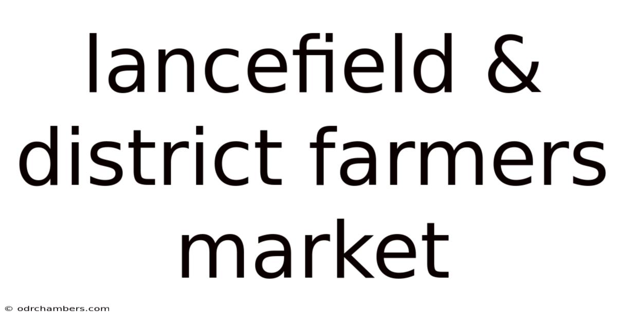 Lancefield & District Farmers Market