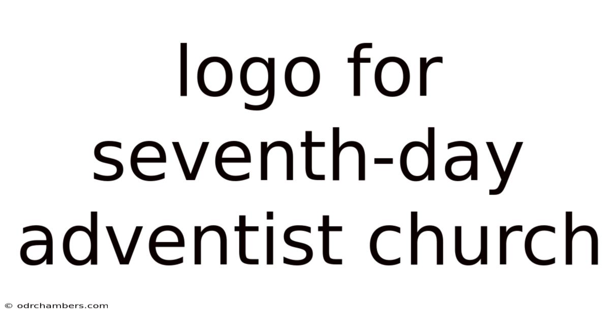 Logo For Seventh-day Adventist Church