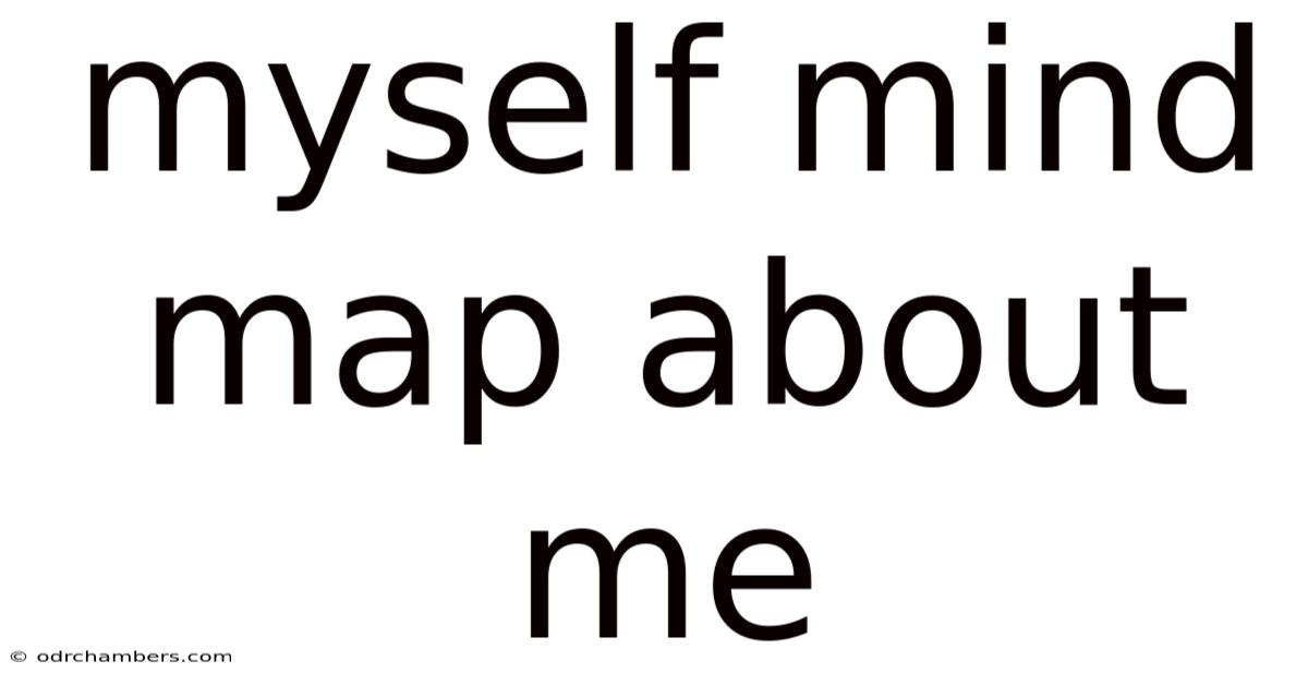Myself Mind Map About Me