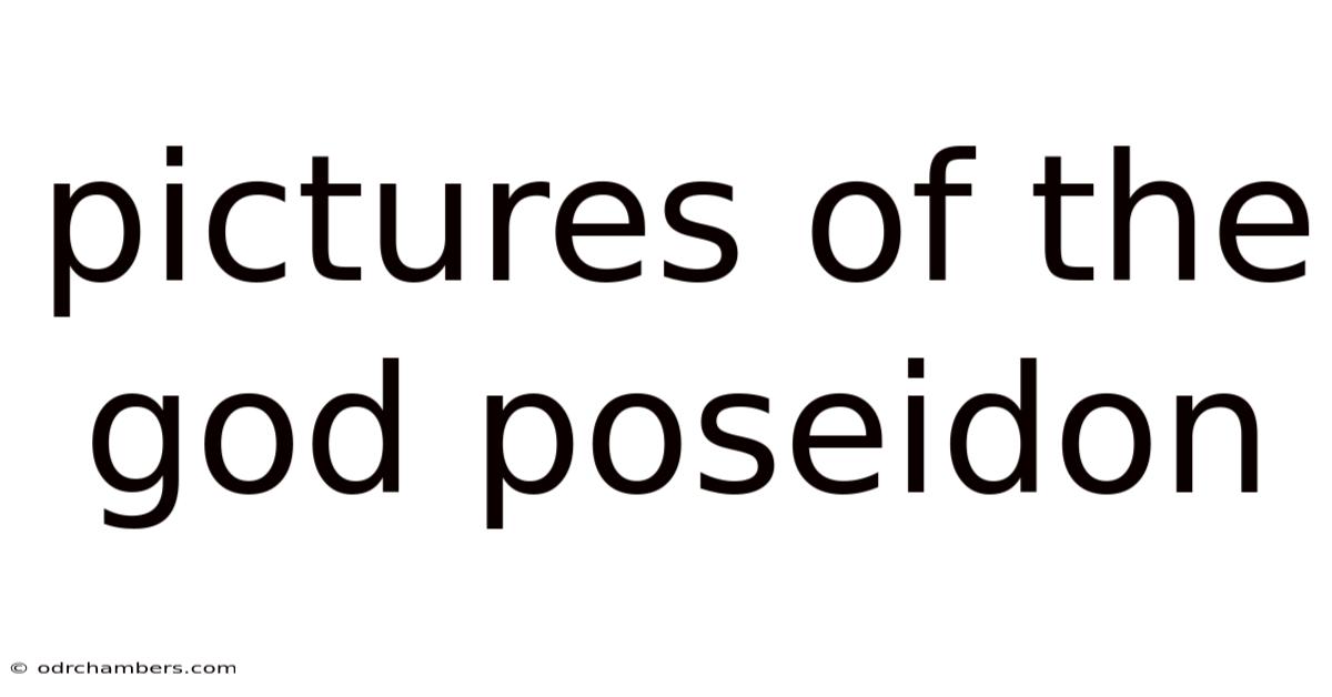 Pictures Of The God Poseidon