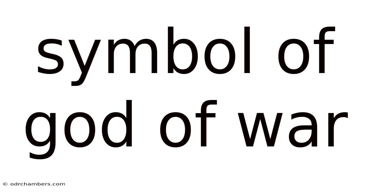 Symbol Of God Of War