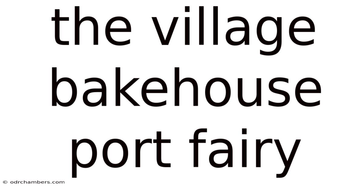 The Village Bakehouse Port Fairy