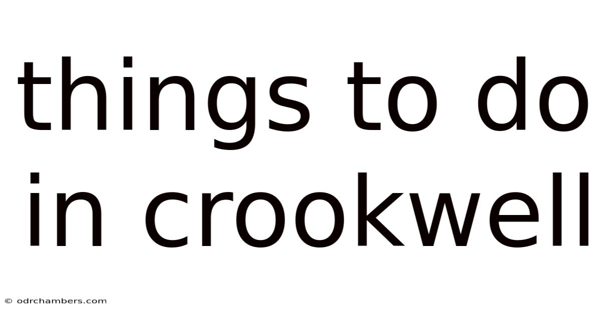 Things To Do In Crookwell