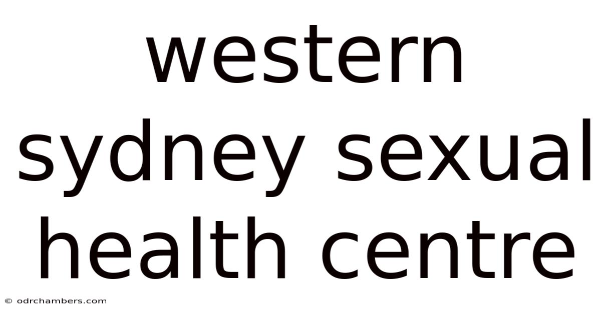 Western Sydney Sexual Health Centre