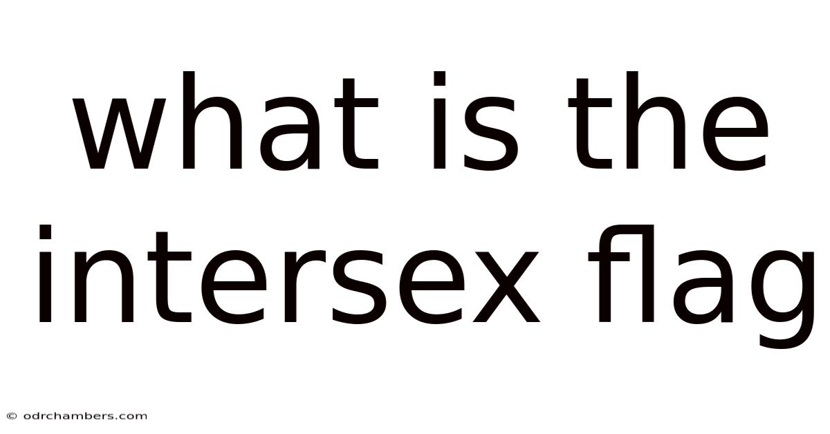What Is The Intersex Flag